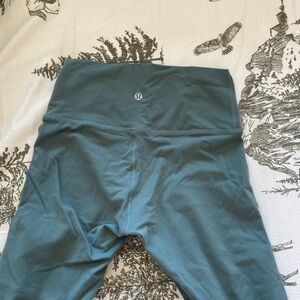lululemon athletica high-Rise Teal Leggings